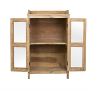 Vintage Teak Cabinet Bleached