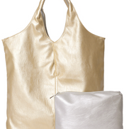 Reversible Tote with Matching Pouch