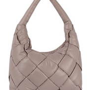 Quilt Pattern Tote Shoulder Bag