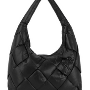 Quilt Pattern Tote Shoulder Bag