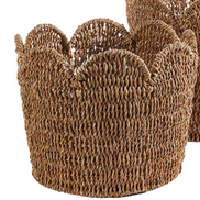 Scalloped Baskets