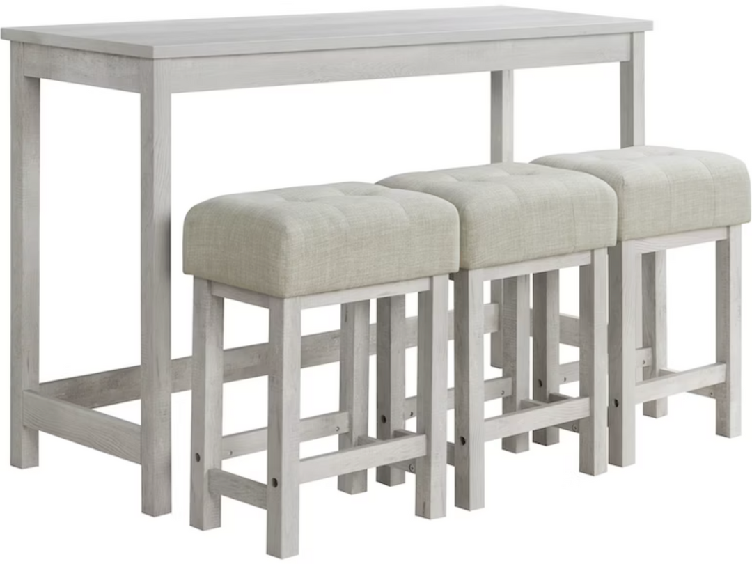 Eleanor Bar Table with 3 Stools