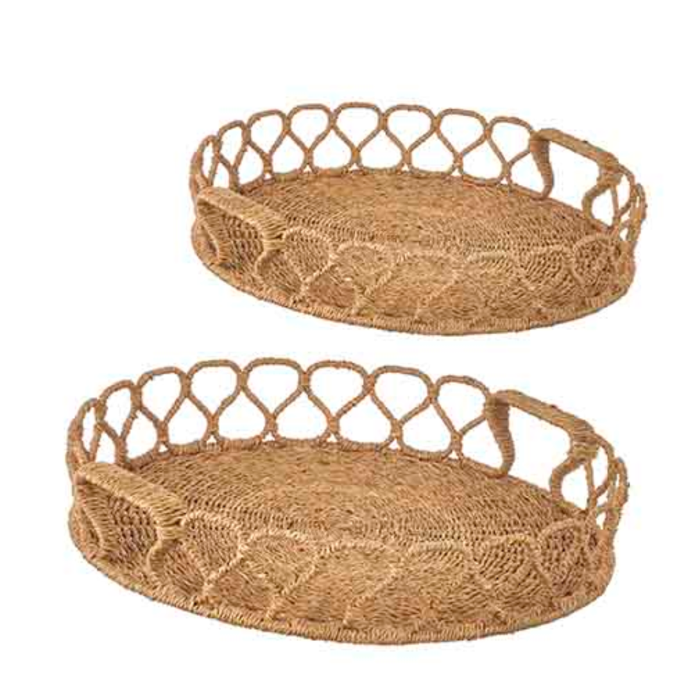 Looped Rattan Panel