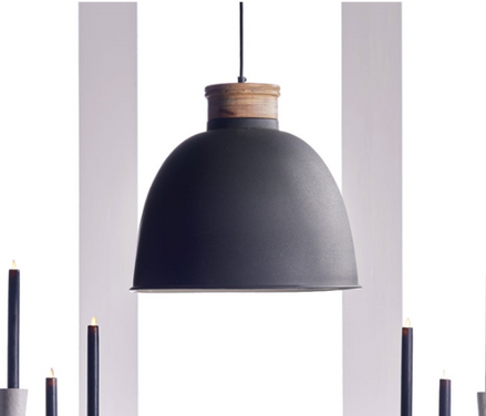 Pendant Zeke Matte Charcoal