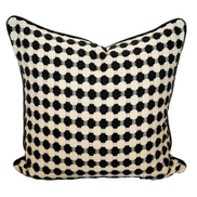 Pillow Carley Gray & White Welt
