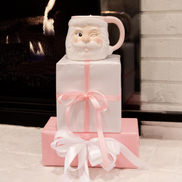 Sweet Grace Santa Mug Candle