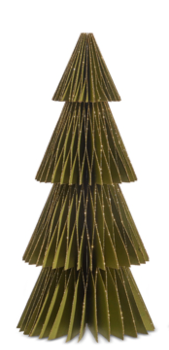Green Paper Trees