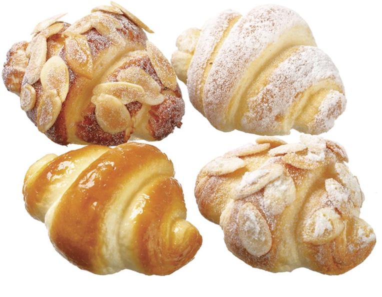 Set of 4 Mini Crossiants