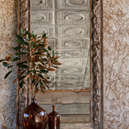 Aged Fresco Mirror