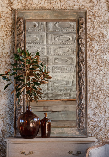 Aged Fresco Mirror