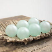 Frosted Recycled Glass Ball