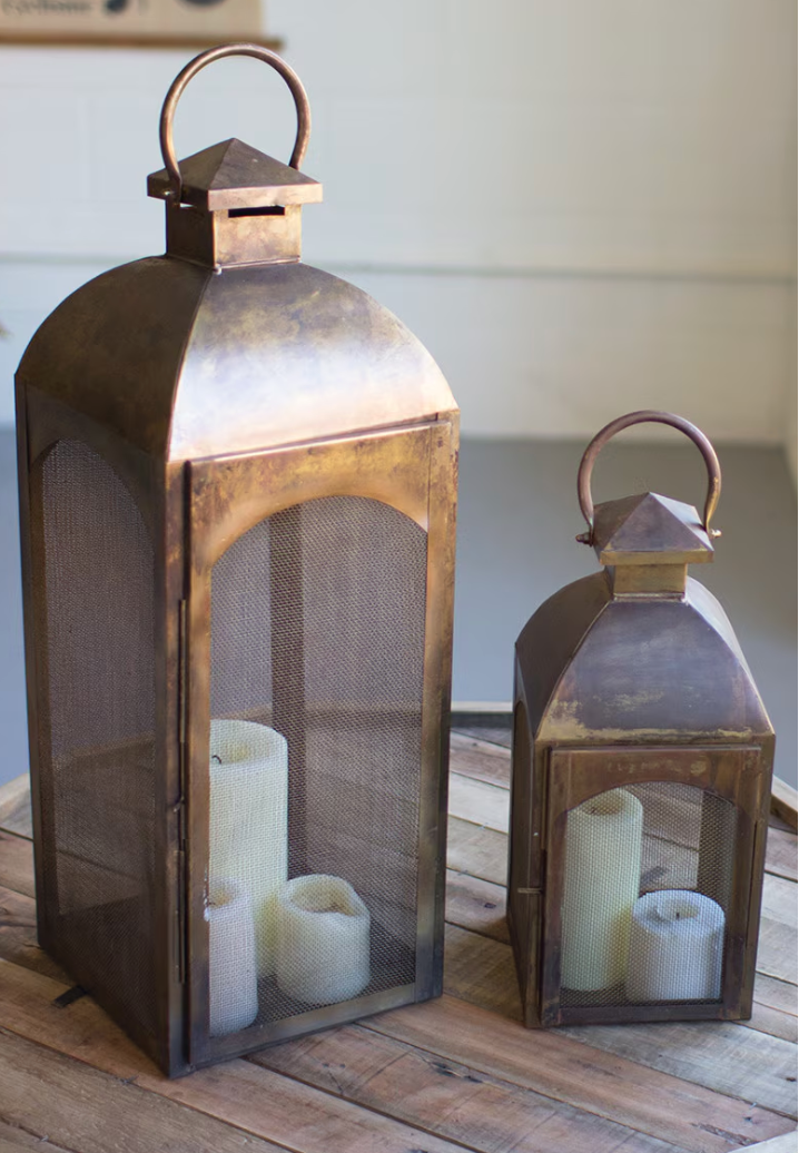Antique Bronze Lanterns