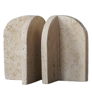 Jerusalem Stone Bookend Pair