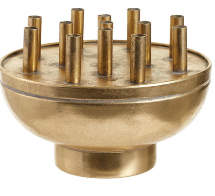 8" Metal Tulip Planter