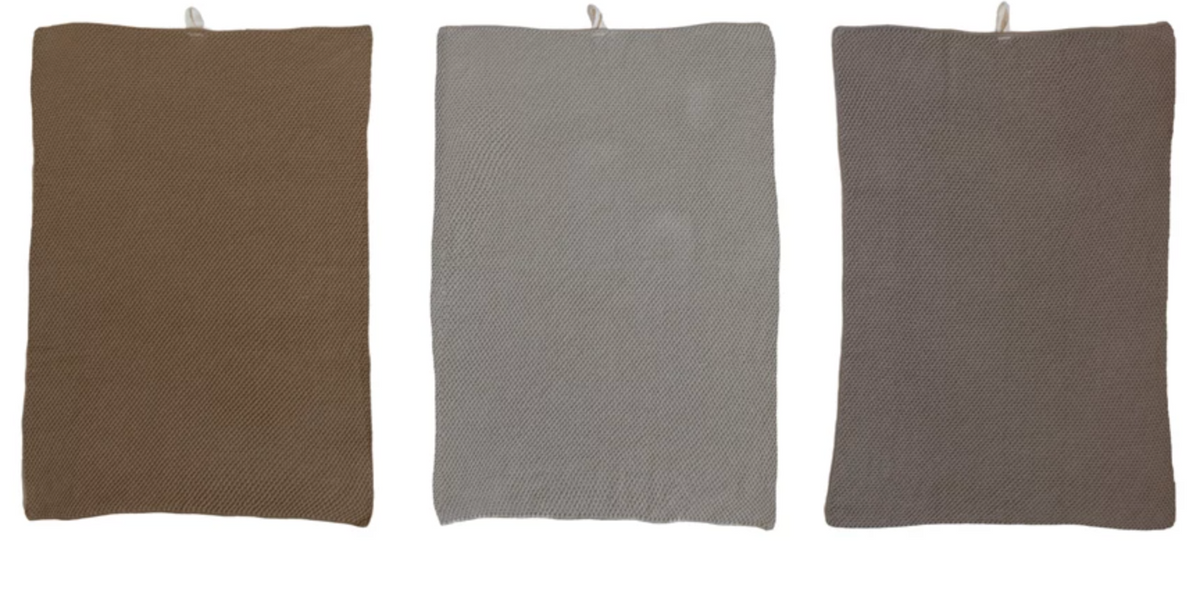 Cotton Knit Tea Towels