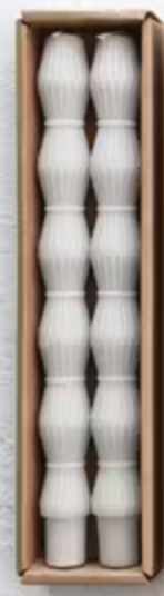 Grey Bamboo Shaped Candles