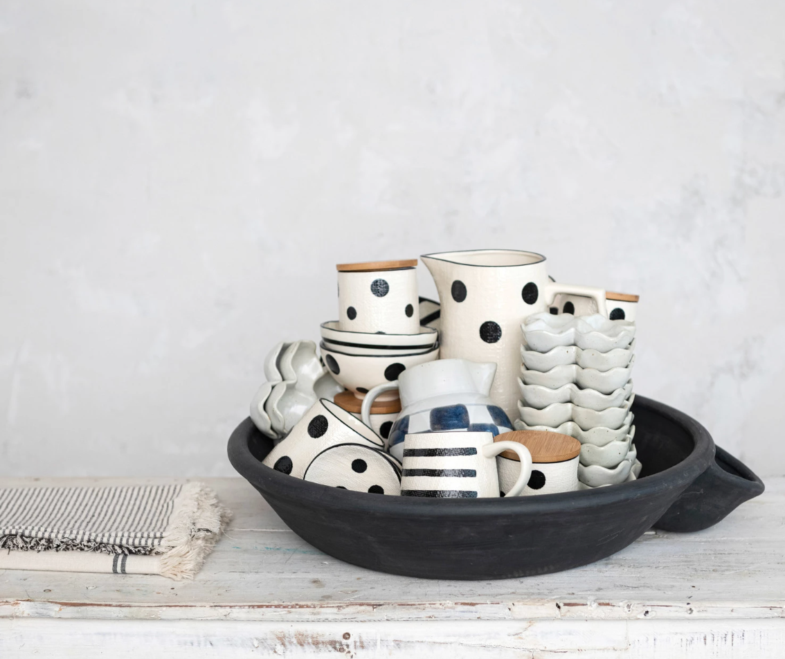 Black Clay Dahi Bowl