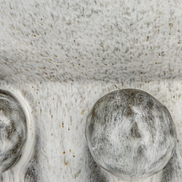 Terra-cotta Footed Vase w/ Raised Dots