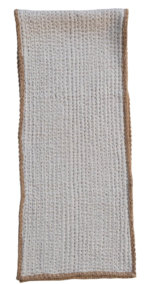 Cotton Weave Table Runner