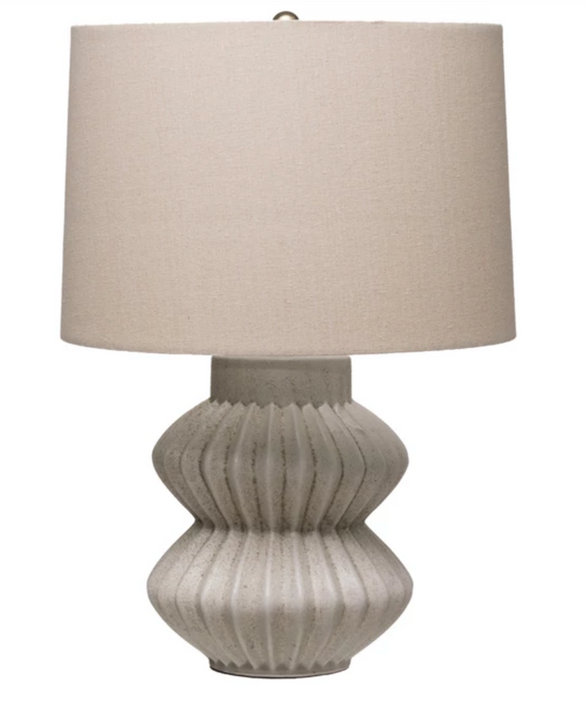 Distressed Table Lamp