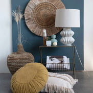 Distressed Table Lamp