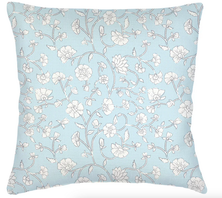 Jaipur Floral Linen Pillow