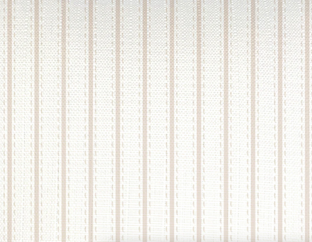 Beige French Stripe Linen Dutch Euro Pillow