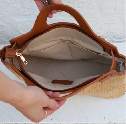 Savannah Handbag Natural Camel
