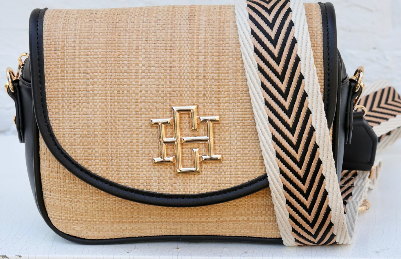 Lilliana Crossbody Natural Black