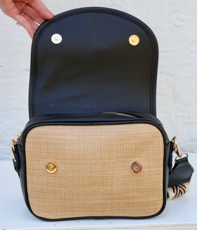 Lilliana Crossbody Natural Black