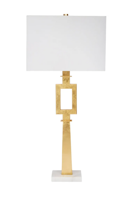 Gold Leaf Faith Lamp