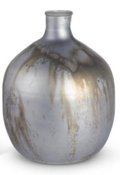 Slate Blue Antique Glaze Bottles