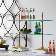 Brass Bistro Etagere