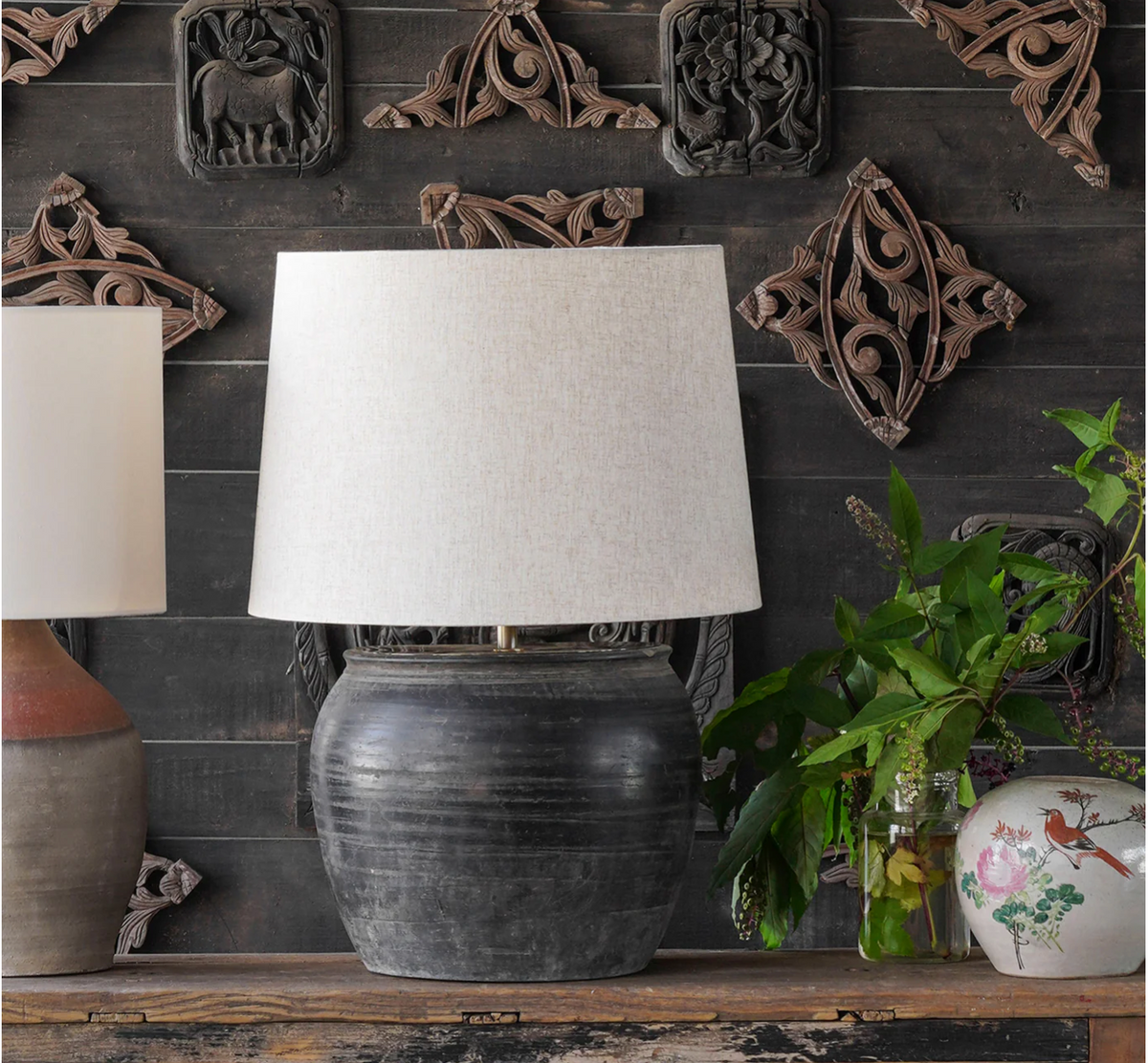 Lamp Table Cunmin Pot