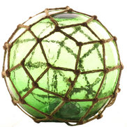 Glass Buoy with Net