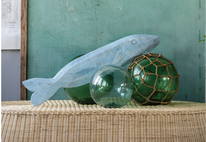 Glass Buoy with Net