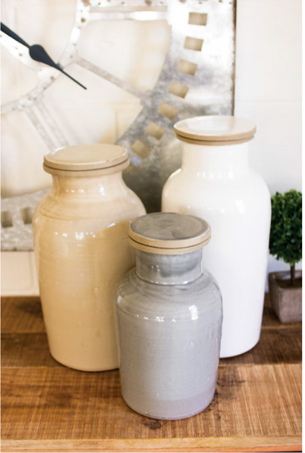Ceramic Canisters