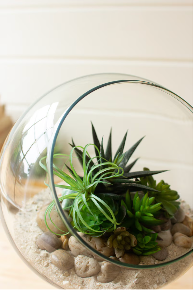 Round Glass Display