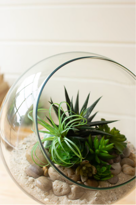 Round Glass Display