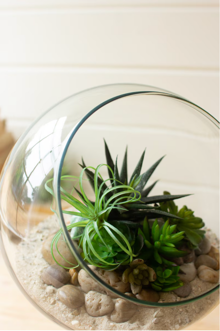 Round Glass Display