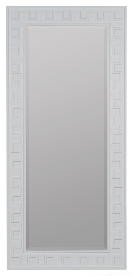 White Floor Mirror