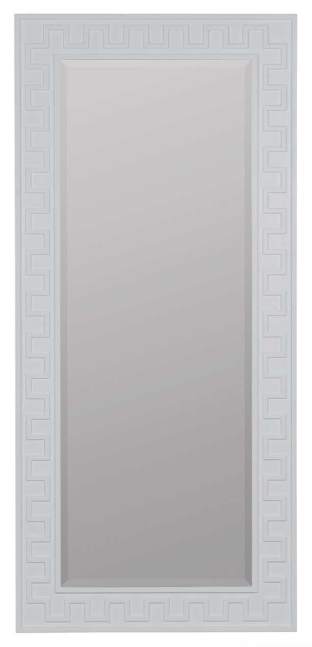 White Floor Mirror