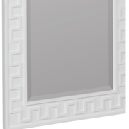 White Floor Mirror