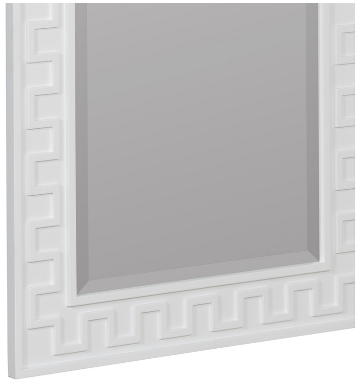 White Floor Mirror