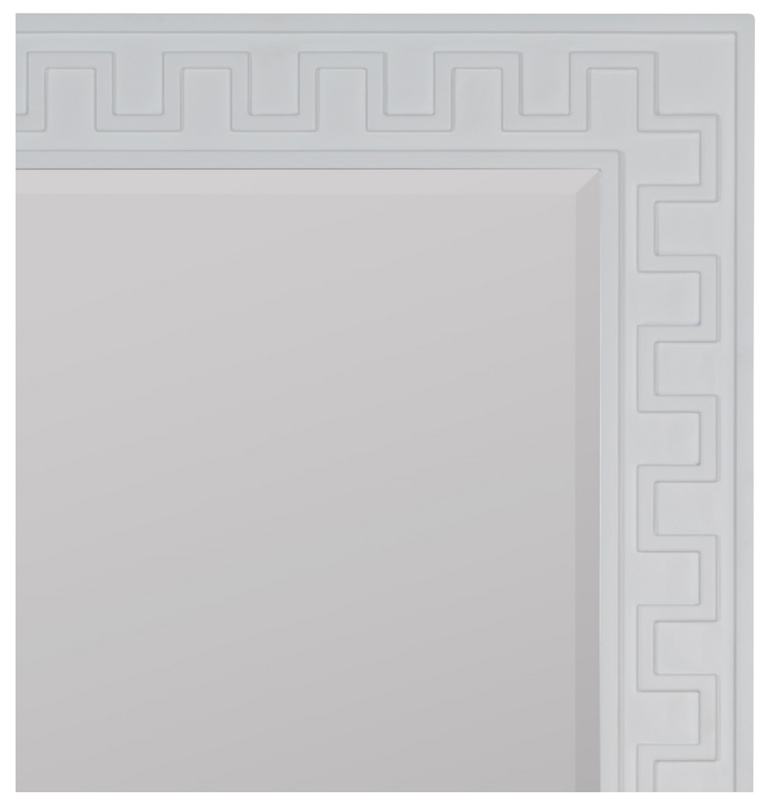 White Floor Mirror