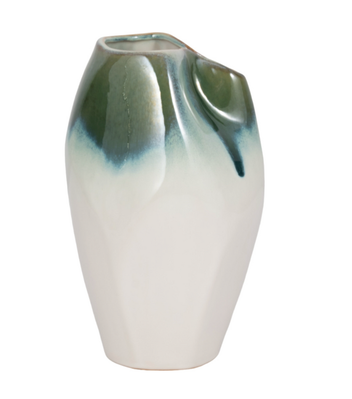 Green Ceramic Vase