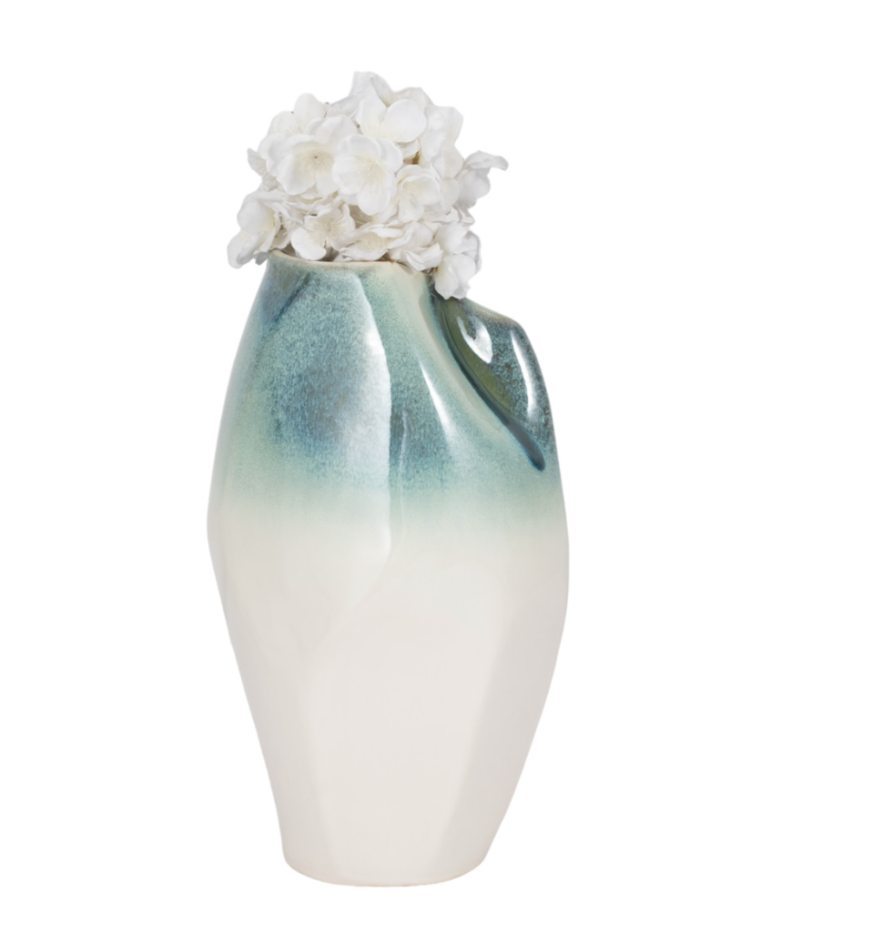 Green Ceramic Vase