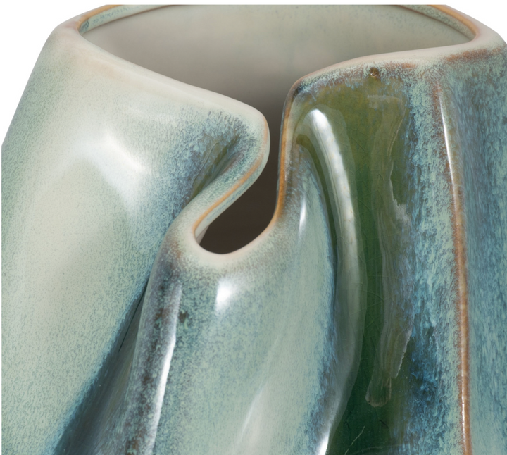 Green Ceramic Vase