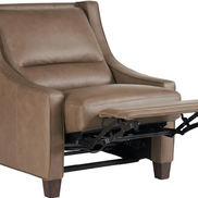 Kacey Motion Chair in Mocha Leather