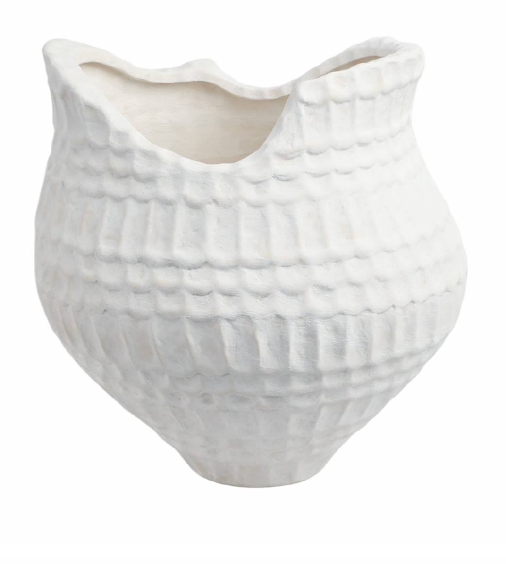 Textured Porcelain Vase